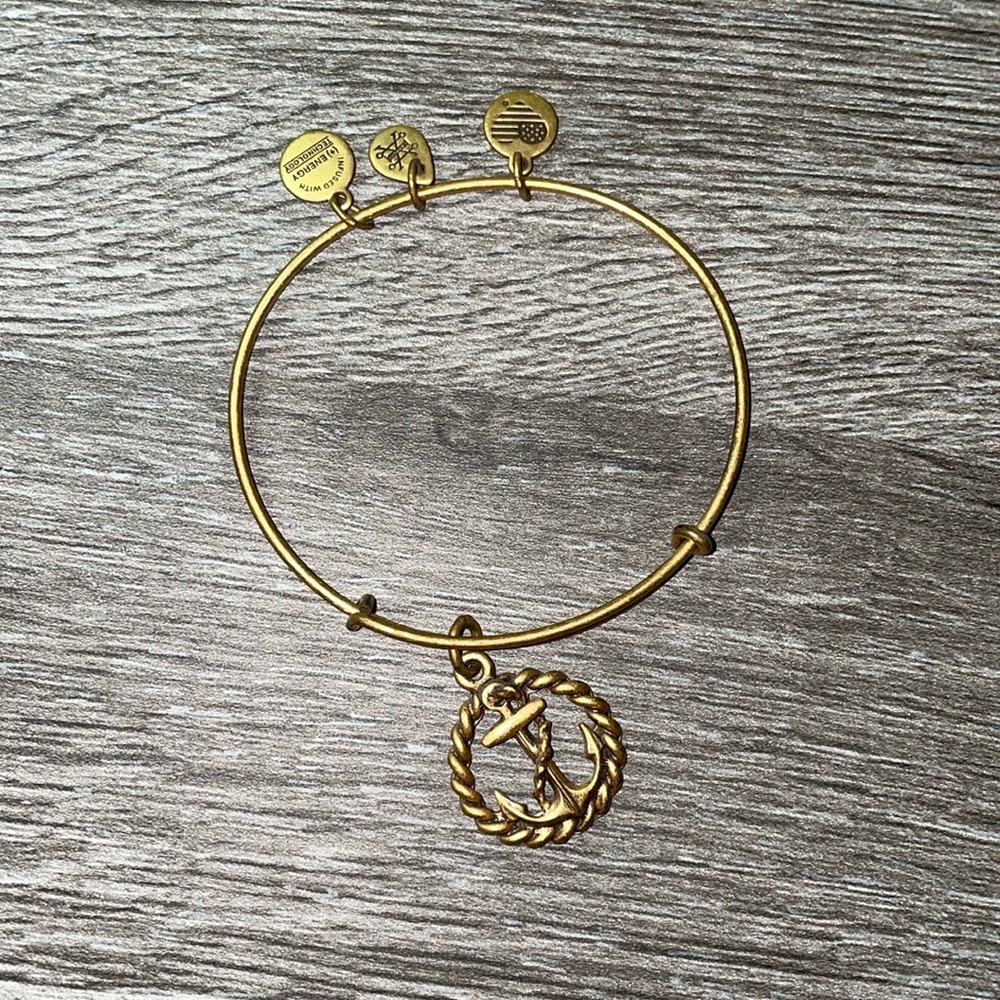 Alex and Ani Bangle Sea Anchor Bracelet
